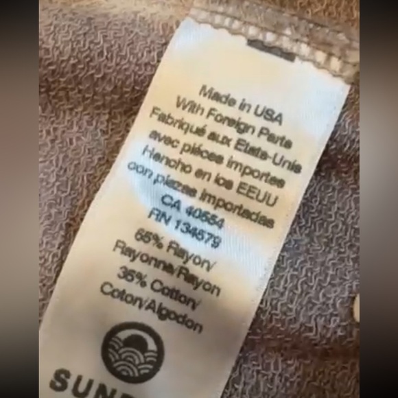 SUNDRY EVEREVE Tie Dye Jogger Pants Drawstring waist Lounge Comfy Jogger size S - Picture 11 of 11